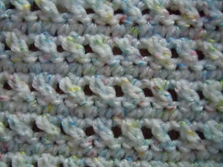 crossed double crochet stitch pattern